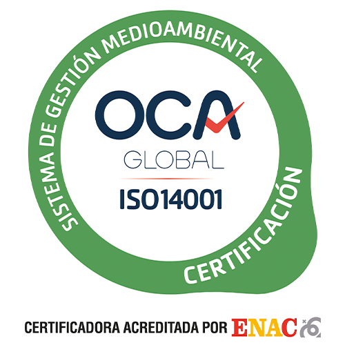 Certificación OCA Global ISO 14001 ENAC